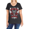 All Men are Created Equal but Only the Best are Born in October Ladies Curvy T-Shirt