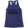 my life feels Racerback Tank