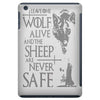 thrones wolf iPad Mini