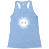 my girl is stronger than you Racerback Tank