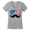 america Women's V-Neck T-Shirt