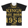 kings are born in 1958 All Over Men's T-shirt