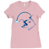 out baby fished Ladies Fitted T-Shirt