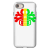 rasta skull and crossbones reggae dub club rave iPhone 8