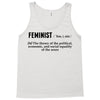 Feminist Noun Tank Top
