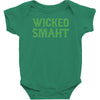 wicked smaht funny Baby Bodysuit