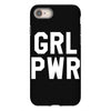 girl power white logo iPhone 8