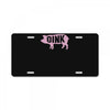 pig oink funny License Plate
