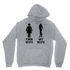 my wife your wife black design Unisex Hoodie