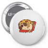 pizza pug Pin-back button