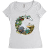 ghibli tribute Women's Triblend Scoop T-shirt