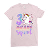 3rd grade squad Ladies Fitted T-Shirt