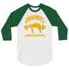 sloths gym   train hard tomorrow 3/4 Sleeve Shirt