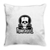 frankenskull Throw Pillow