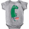 my name is apatosaurus Baby Onesie