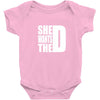 She Wants The D Baby Onesie