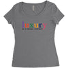 Luxury As A Croad Concept Women's Triblend Scoop T-shirt