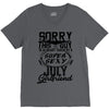 This Guy Is Taken By A Super Sexy July Girlfriend V-Neck Tee
