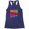 monday crossed out Racerback Tank