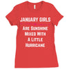 January Girls Ladies Fitted T-Shirt