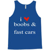 boobs &amp; fast cars Tank Top