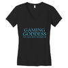 gaming goddess you may bow before me Women's V-Neck T-Shirt