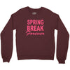 spring break forever Crewneck Sweatshirt