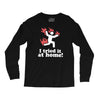 i tried it at home! funny Long Sleeve Shirts
