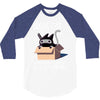 ninja cat 3/4 Sleeve Shirt