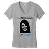 rebecca black fiday Women's V-Neck T-Shirt