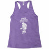 space skeletons in outer space Racerback Tank