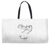 lemon meme Weekender Totes