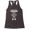 How To Speak Canadian Racerback Tank