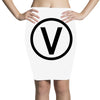 vegan symbol Pencil Skirts