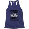 halloween is scary but carcinoid cancer is deadly spread the word help Racerback Tank