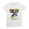 I'm A Nice Biker Grandpa So If I'm An Asshole To You You Need To Ask Y Ladies Fitted T-Shirt