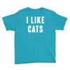 i like cats Youth Tee