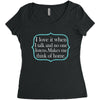 gilmore home Women's Triblend Scoop T-shirt