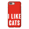 i like cats iPhone 8 Plus