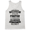 Super Cool Pawpaw Of A Freaking Awesome Grandson Tank Top