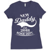 New Daddy 2018 Rokie Dept. Ladies Fitted T-Shirt