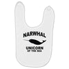 narwhal whale Baby Bibs