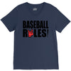 baseball rules V-Neck Tee