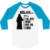 i'm just here for the cake 3/4 Sleeve Shirt