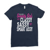 classy sassy Ladies Fitted T-Shirt