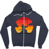Samurai Sunset Zipper Hoodie