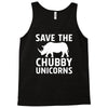 save the chubby unicorns Tank Top