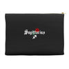 sagittarius zodiac rose Accessory Pouches