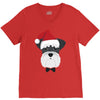 schnauzer dog V-Neck Tee