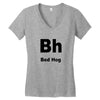 bed hog Women's V-Neck T-Shirt